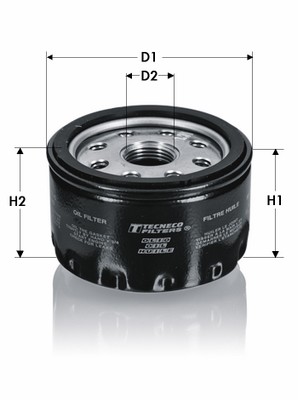 Масляный фильтр TECNECO FILTERS OL100