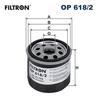 Масляный фильтр FILTRON OP 618/2