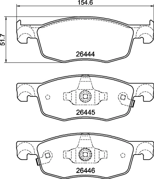 Комплект тормозных колодок дисковый тормоз prime line BREMBO P 83 185