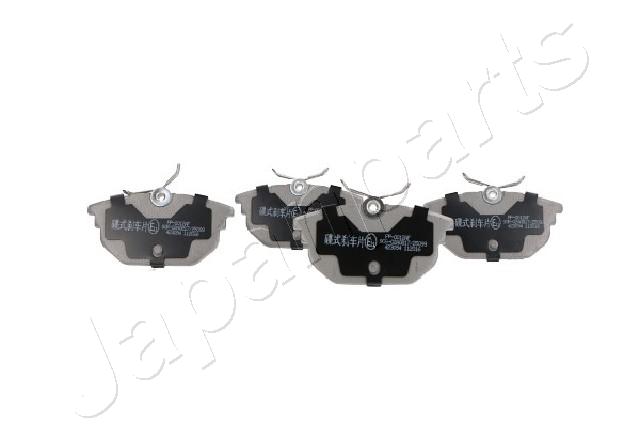 Комплект тормозных колодок дисковый тормоз JAPANPARTS PP-0012AF