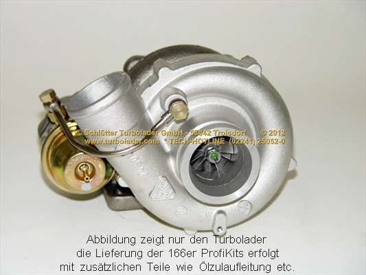 Компрессор наддув proturbo concept - kit with advanced guarantee. SCHLÜTTER TURBOLADER PRO-02190