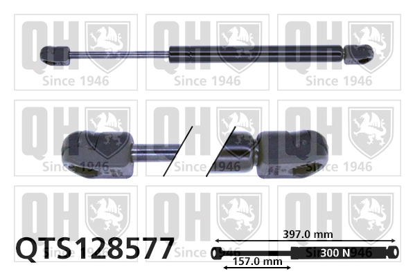 Газовая пружина капот QUINTON HAZELL QTS128577