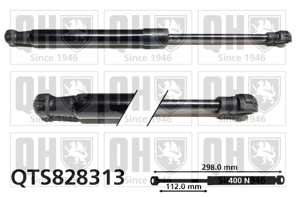 Газовая пружина капот QUINTON HAZELL QTS828313