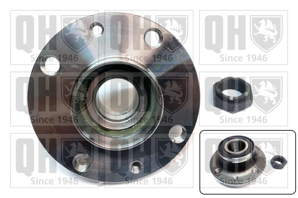 Комплект подшипника ступицы колеса QUINTON HAZELL QWB736