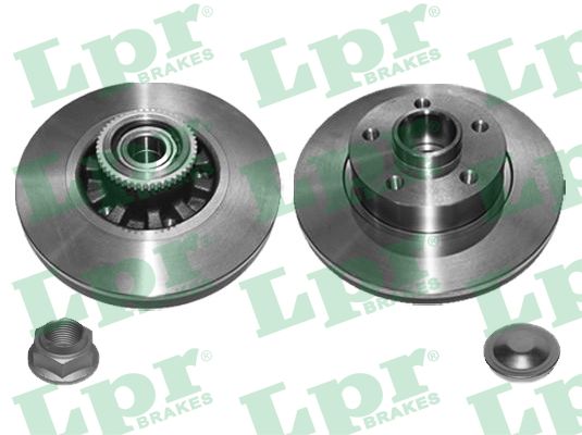 Тормозной диск lpr hub brake disc line LPR R1072PCA