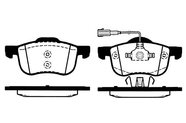 Комплект тормозных колодок дисковый тормоз RAICAM RA.0859.0