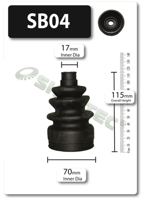 Комплект пыльника приводной вал SHAFTEC SB04