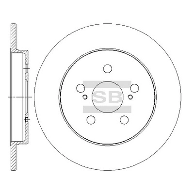 Тормозной диск HI-Q SD4060