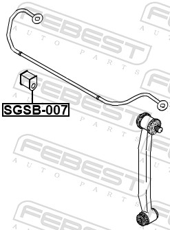 Опора стабилизатор FEBEST SGSB-007