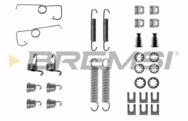 Комплектующие тормозная колодка BREMSI SK0644