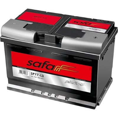 Стартерная аккумуляторная батарея safa platino SAFA SP77-L3