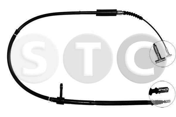 Тросик cтояночный тормоз STC T480260