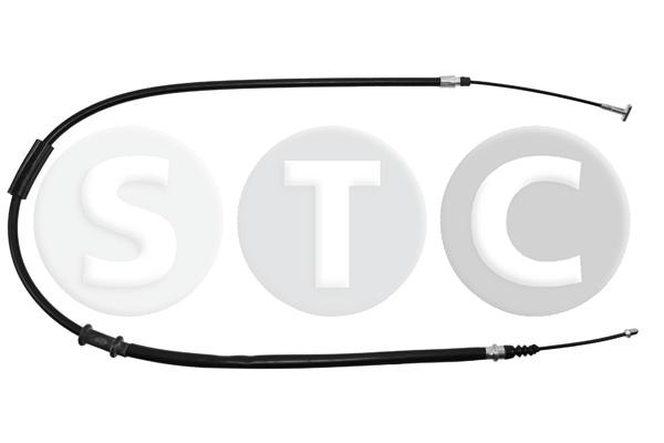 Тросик cтояночный тормоз STC T480477
