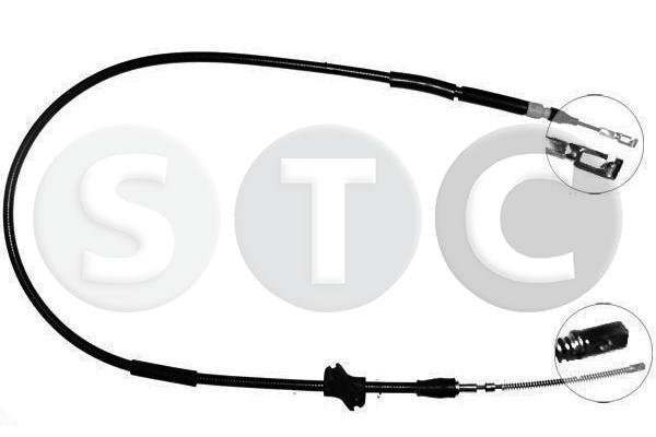 Тросик cтояночный тормоз STC T480557