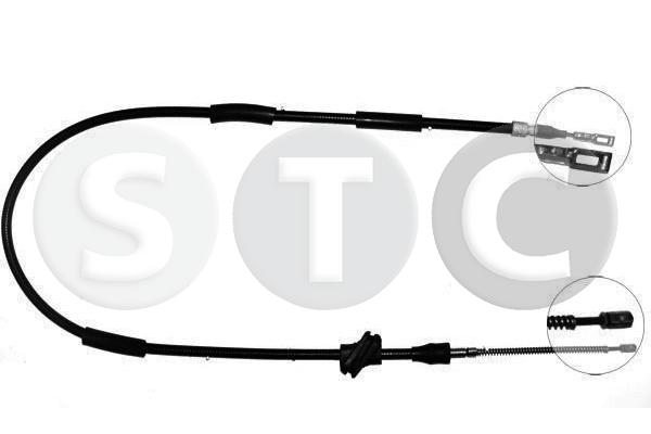 Тросик cтояночный тормоз STC T480558