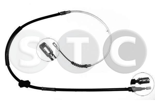 Тросик cтояночный тормоз STC T480569