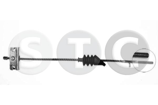 Тросик cтояночный тормоз STC T481278