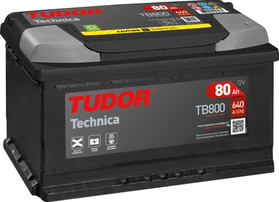 Стартерная аккумуляторная батарея technica TUDOR TB800