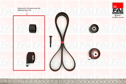 Комплект ремня грм FAI AUTOPARTS TBK433