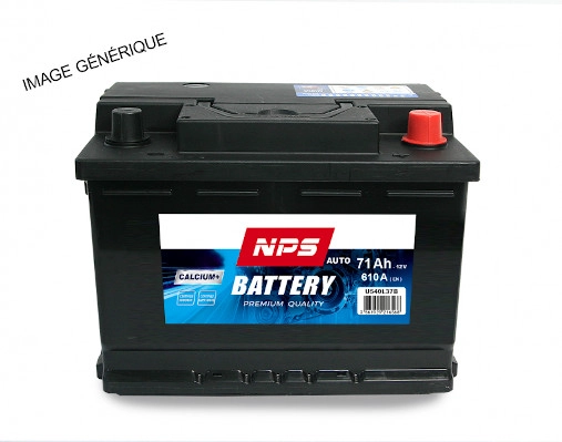 Стартерная аккумуляторная батарея NPS U540L37B