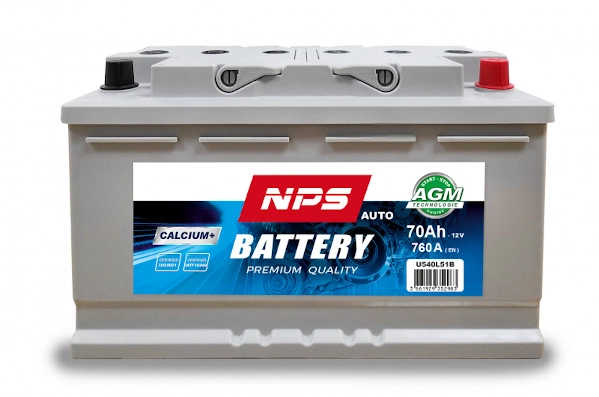 Стартерная аккумуляторная батарея NPS U540L51B