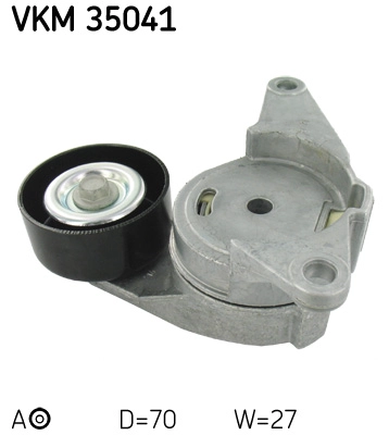 Натяжной ролик поликлиновой ремень SKF VKM 35041