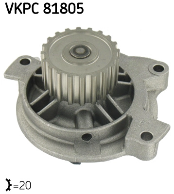Водяной насос охлаждение двигателя SKF VKPC 81805