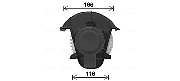 Вентилятор салона AVA QUALITY COOLING VN8409