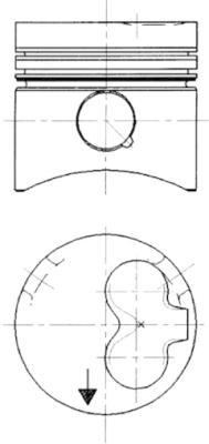 Поршень WILMINK GROUP WG1022083