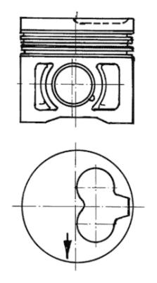 Поршень WILMINK GROUP WG1022248