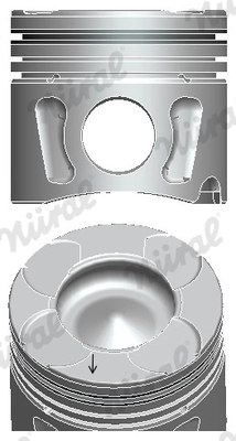 Поршень WILMINK GROUP WG1094129