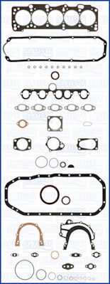 Комплект прокладок двигатель WILMINK GROUP WG1164075