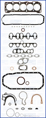 Комплект прокладок двигатель WILMINK GROUP WG1164107