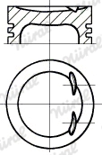 Поршень WILMINK GROUP WG1175296