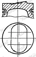 Поршень WILMINK GROUP WG1176160