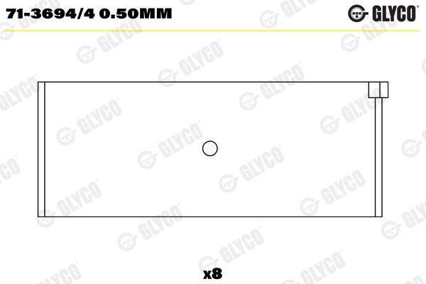 Комплект вкладышей WILMINK GROUP WG1185474