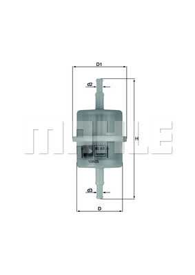 Топливный фильтр WILMINK GROUP WG1215083