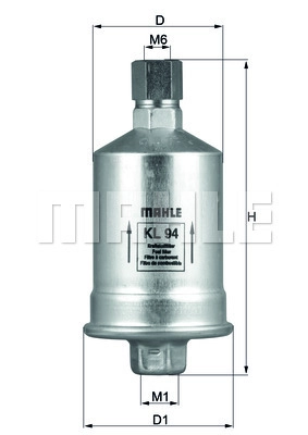 Топливный фильтр WILMINK GROUP WG1215133