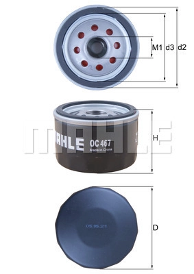 Масляный фильтр WILMINK GROUP WG1217154
