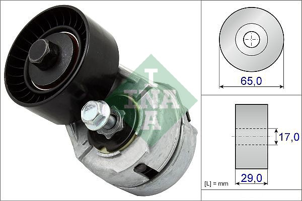 Натяжитель ремня клиновой зубча WILMINK GROUP WG1253354
