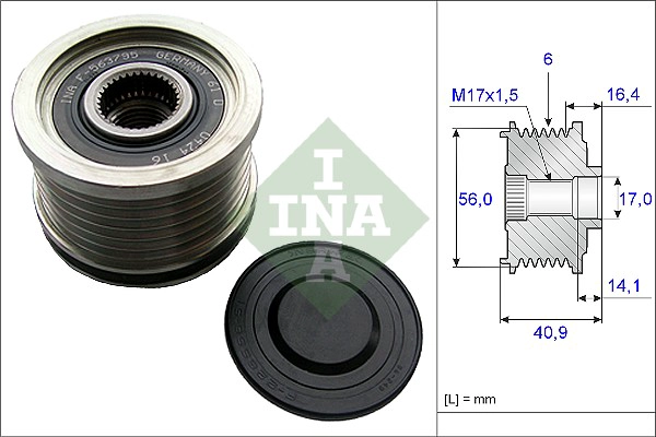Механизм свободного хода генератора WILMINK GROUP WG1253783