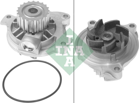 Водяной насос охлаждение двигателя WILMINK GROUP WG1254293