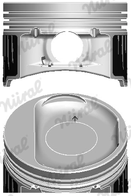 Поршень WILMINK GROUP WG1443742