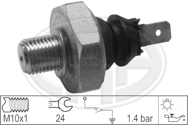 Датчик давления масла WILMINK GROUP WG1492480