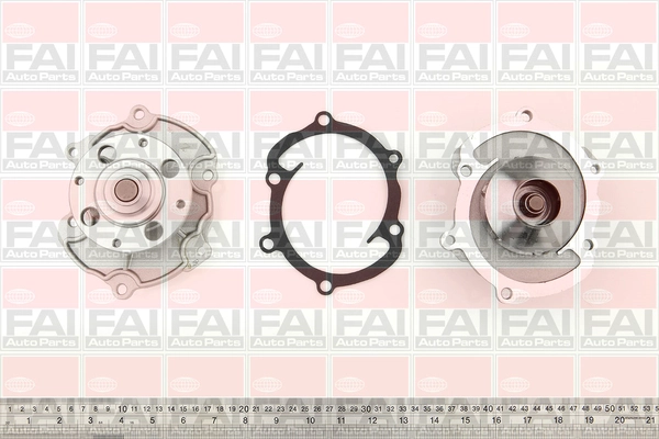 Водяной насос охлаждение двигателя FAI AUTOPARTS WP6450