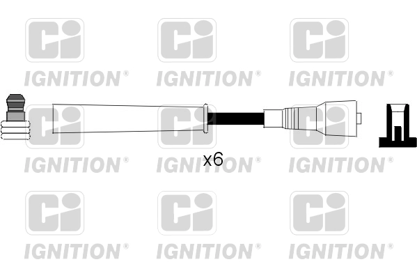 Комплект проводов зажигания ci QUINTON HAZELL XC1064