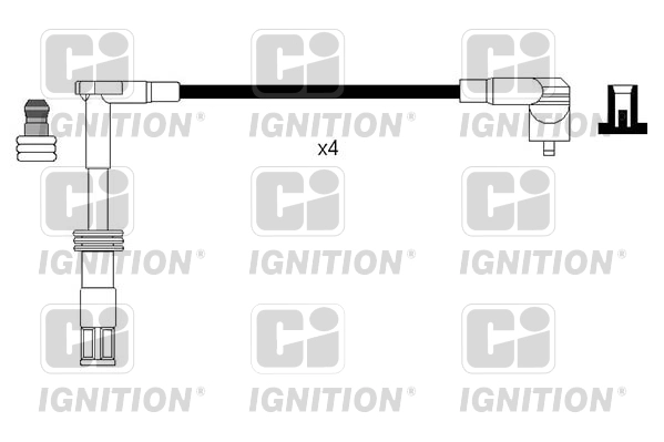 Комплект проводов зажигания ci QUINTON HAZELL XC1121