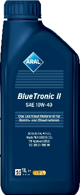 Моторное масло aral bluetronic ii 10w-40 ARAL 15F46E