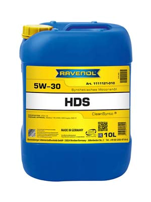 Моторное масло ravenol hds sae 5w-30 RAVENOL 1111121-010-01-999