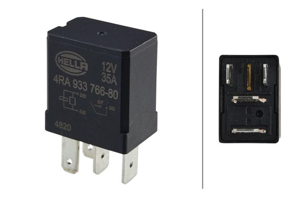 Реле рабочий ток HELLA/BEHR/PAGID 4RA 933 766-801